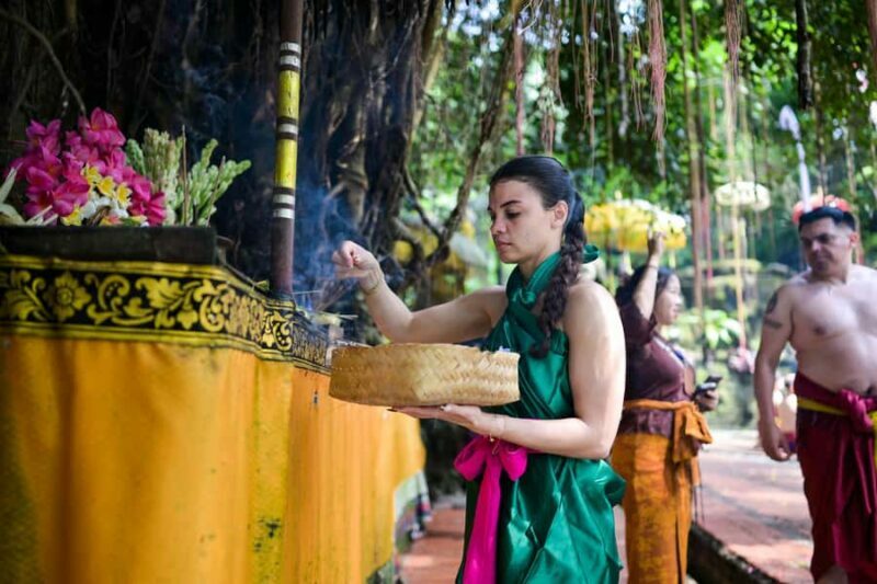 From Bali: Taman Beji Griya Waterfall Ritual & Transfer - The Value of the Experience