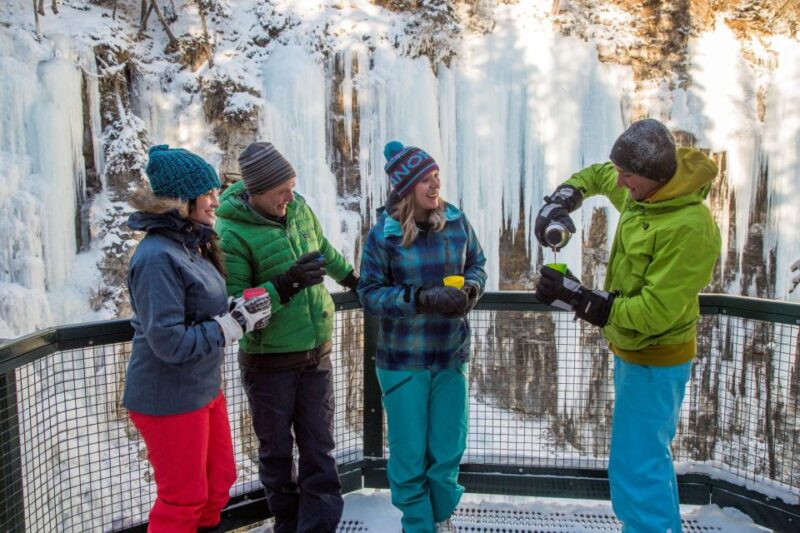 From Banff: Johnston Canyon Guided Icewalk - Booking Information