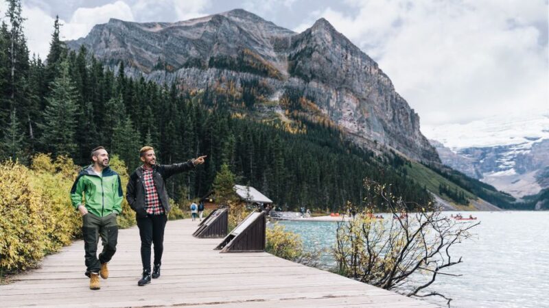 From Banff: Louise & Moraine Lake Guided Hiking Day Trip - Transportation and Group Size