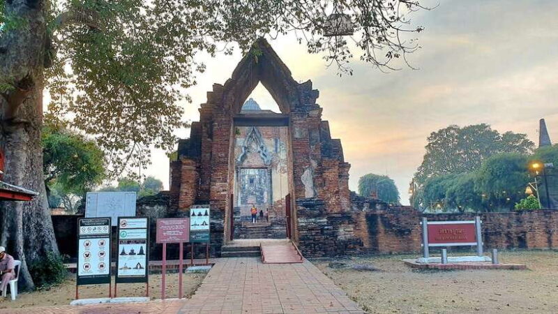 From Bangkok: Ayutthaya Afternoon Serenity Tour & Boat Ride - Transportation and Meeting Point