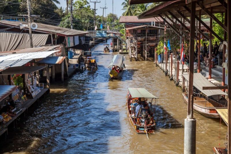 From Bangkok: Damnoen Saduak Floating Market Guided Tour - Inclusions and Transportation