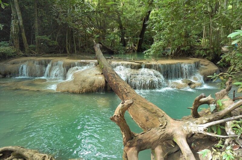 From Bangkok: Kanchanaburi, River Kwai and Erawan Waterfall - Erawan National Park