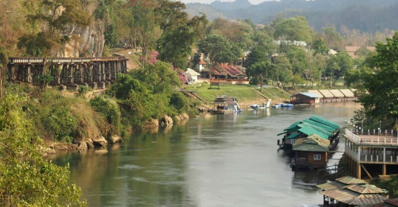 From Bangkok: Kanchanaburi War Cemetery and Death Railway.. - Key Points