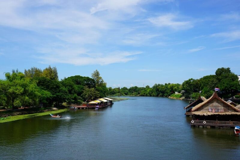 From Bangkok: Kanchanaburi War Cemetery and Death Railway.. - Bridge Over the River Kwai
