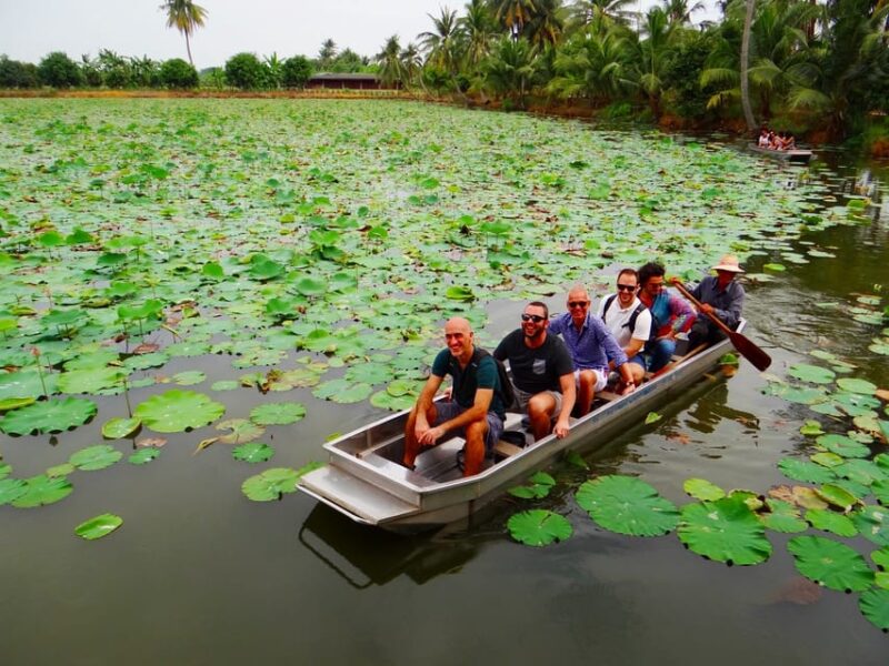 From Bangkok: Mahasawat Canal and Organic Fruit Farm Tour - Rice Cracker Demonstration
