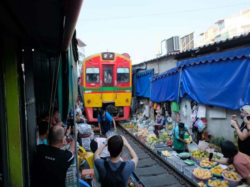 From Bangkok: Private Railway and Floating Market Tour - Key Points