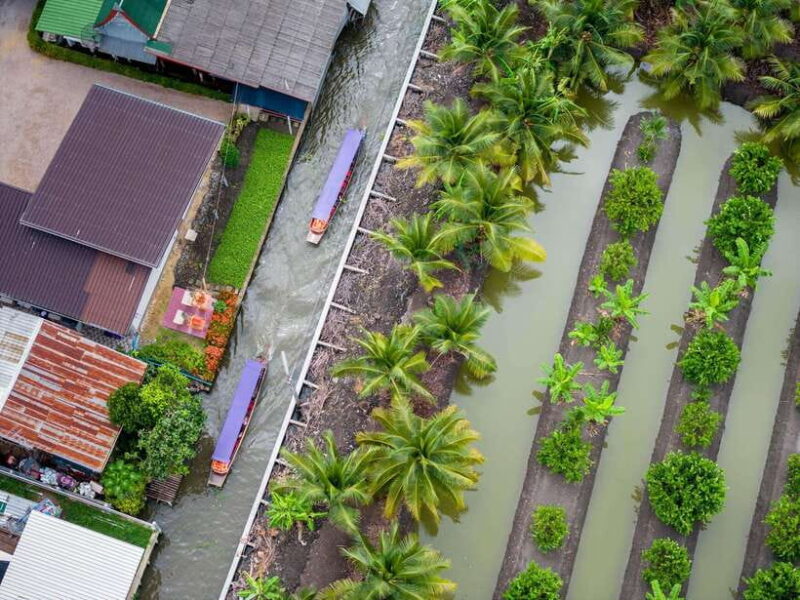 From Bangkok: Railway & Damnoen Saduak Floating Market Tour - Itinerary Highlights