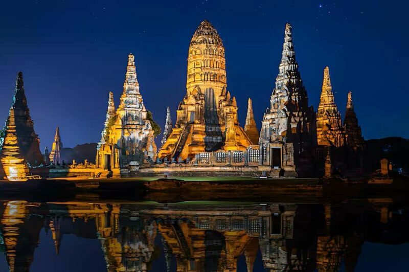 From Bangkok:Ayutthaya Night Temples&Market with local Snack - Key Points