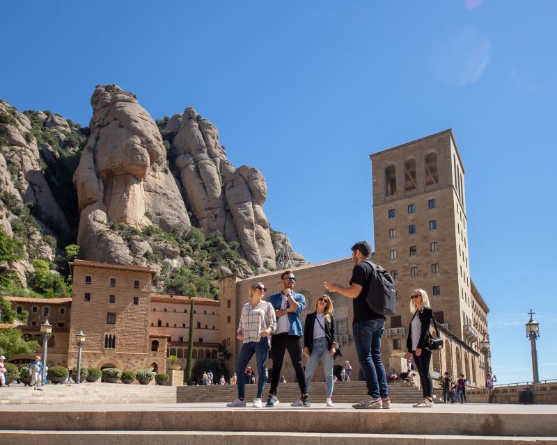 From Barcelona: Half-Day Montserrat & Horse Riding Tour - Unique Mountain Landscapes