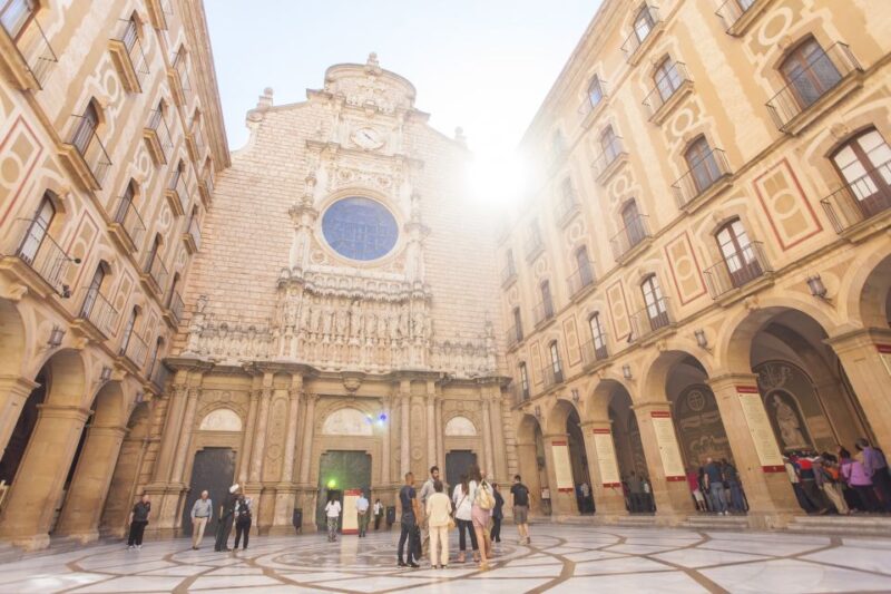 From Barcelona: Montserrat Half-Day Wine and Tapas Trip - Montserrat Monastery Visit