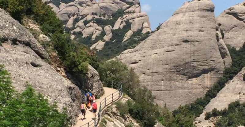 From Barcelona: Montserrat National Park Guided Hike - Itinerary