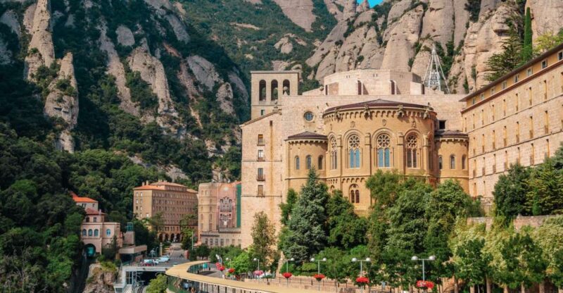 From Barcelona: Montserrat, Organic Winery Private Tour - Monastery Highlights