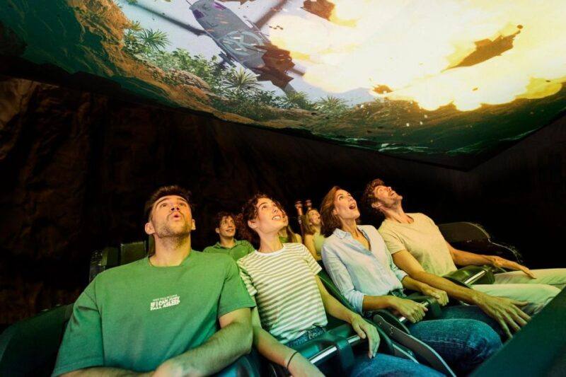 From Barcelona: PortAventura Theme Park Ticket & Transfer - Park Zones