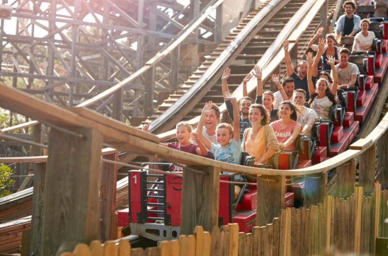 From Barcelona: PortAventura Theme Park Ticket & Transfer - Rides and Attractions