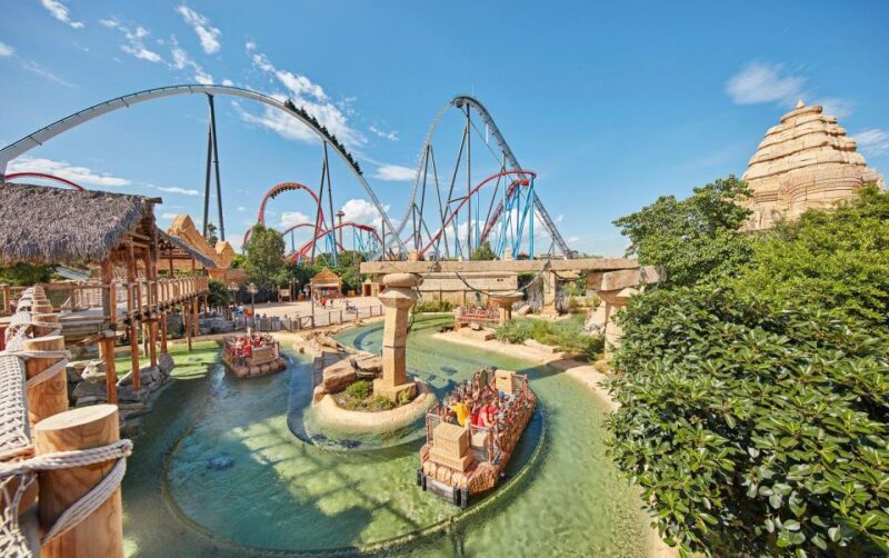 From Barcelona: PortAventura Theme Park Ticket & Transfer - Shows and Performances