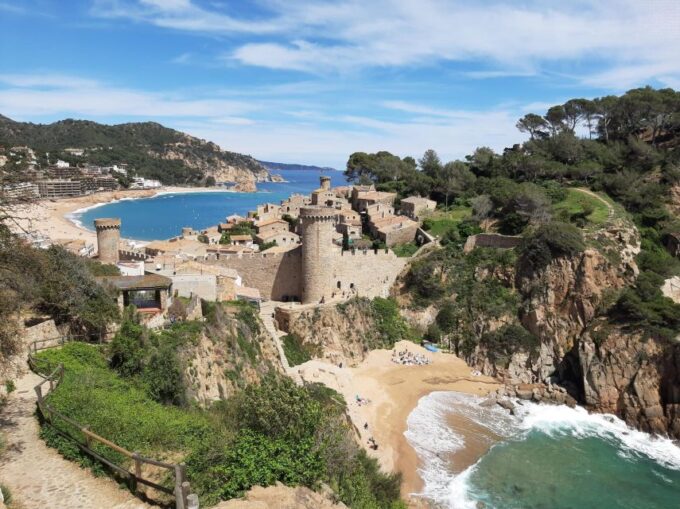 From Barcelona: Tossa De Mar Day Tour With Beach Time - Booking and Reservation