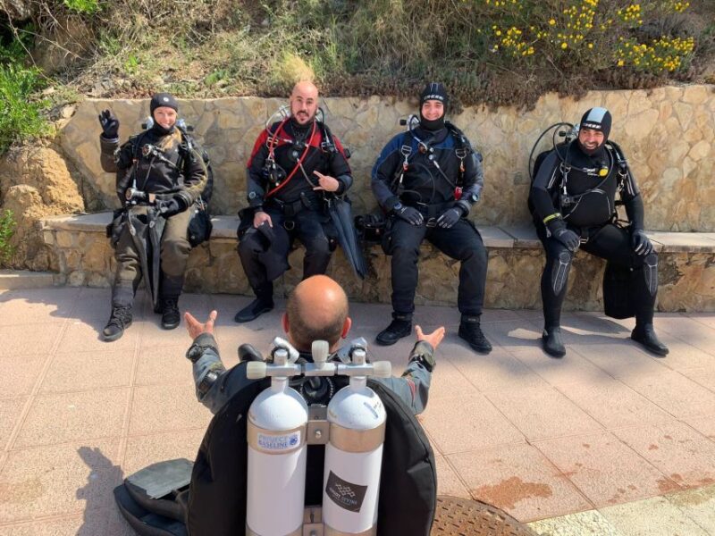 From Barcelona: Tossa De Mar Scuba Diving and 3-Course Meal - Tossa De Mar Adventure