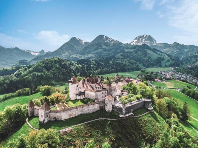 From Basel: Day Trip to Gruyères With Castle and Show Dairy - Discovering Gruyères Medieval Village