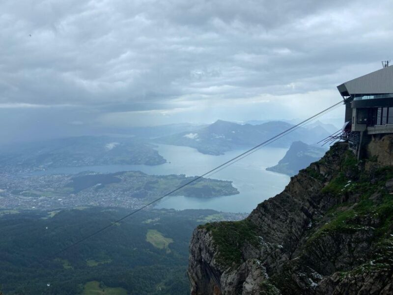 From Basel: Mt. Pilatus and Lake Lucerne Small Group Tour - Riding the Cogwheel Train