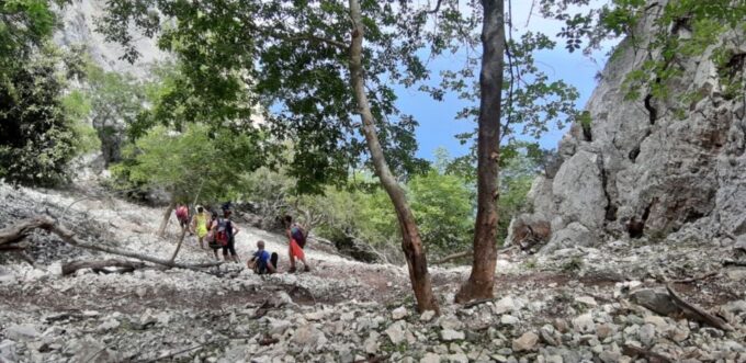 From Baunei: Cala Mariolu Hiking Tour - Meeting Point