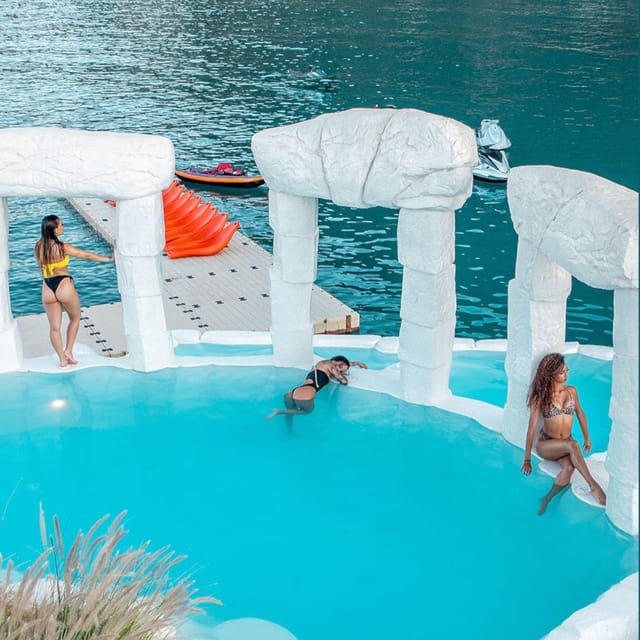 From Beirut: Rocca Marina Beach Transfer With Entry Ticket - Dining Options