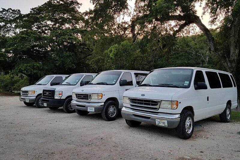 From Belize: 1-Way Shared Shuttle to Flores Peten Guatemala - Van Change and Flores Stop