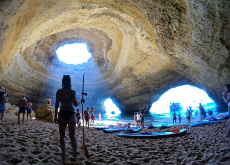 From Benagil: Sea Caves Standup Paddleboard Rental - Tour Highlights