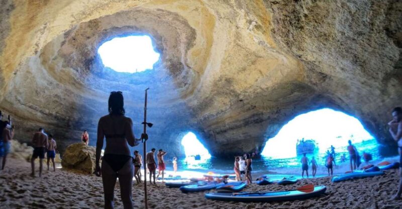 From Benagil: Sea Caves Standup Paddleboard Rental - Equipment and Safety