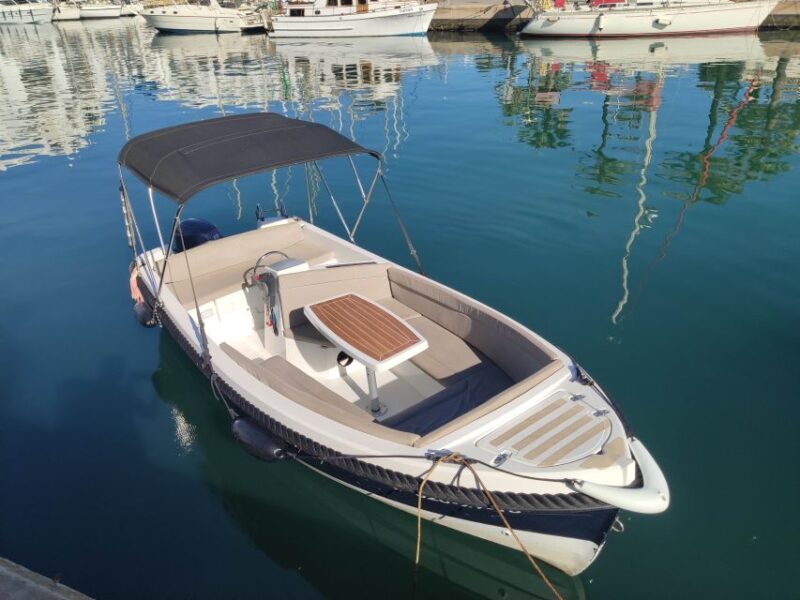 From Benalmadena: Experience Boat Rental No Need License - Included and Excluded Items