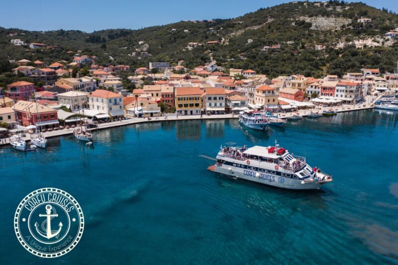 From Benitses/Lefkimmi: Paxos, Antipaxos & Caves Day Cruise - Departure Points and Timing