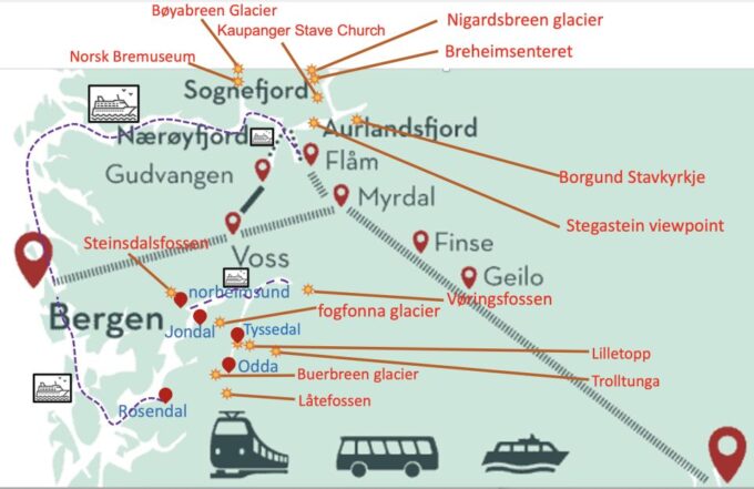 From Bergen: Flåm Flexible Tour With Stegastein Viewpoint - Important Information
