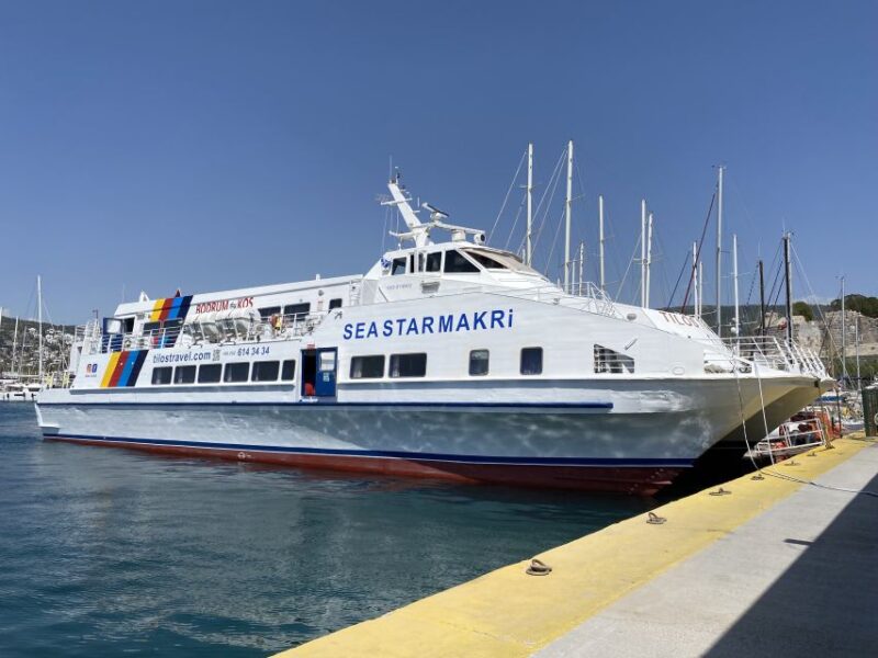 From Bodrum: Ferry Transfer to Kos - Departure and Return Times