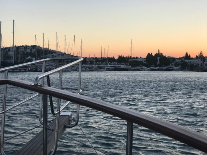From Bodrum: Private Sunset Boat Tour With Dinner & Swimming - Languages Offered
