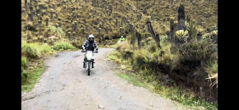 From Bogota: 4 Day - Hot Springs and Volcano Motorcycle Tour - Motorcycle and Gear