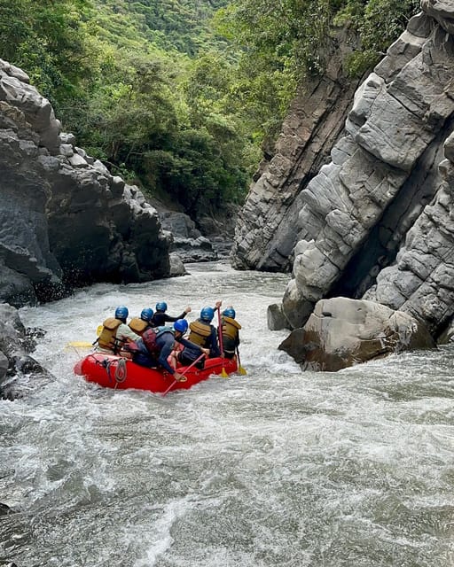 From Bogota: Rafting Day in Tobia - What to Bring and Restrictions