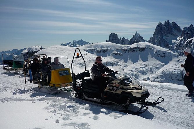 From Bolzano - Snowmobile + Sledding and The Great Dolomites Road Private Tour - Itinerary Highlights