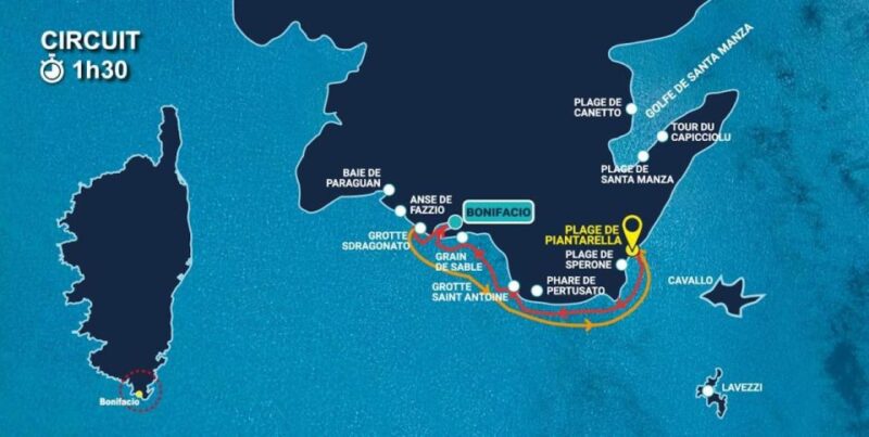 From Bonifacio: Cruise of Bonifacio and the Lavezzi Islands - Inclusions