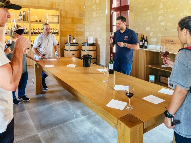 From Bordeaux: Saint-Emilion Guided Wine Tasting Tour - Key Points
