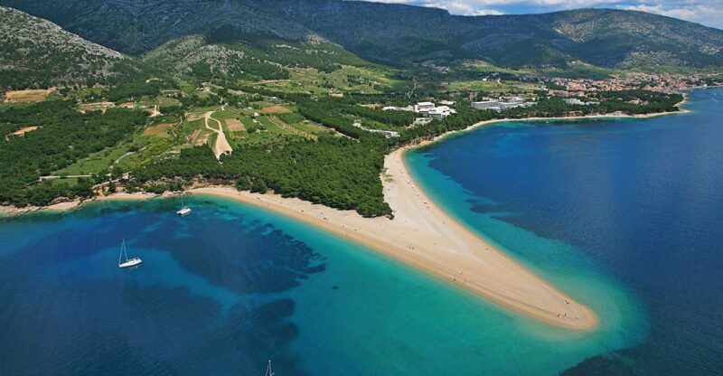 From Brač: Panoramic Flight Over Brač, Hvar, Šolta, & Split - Notable Locations