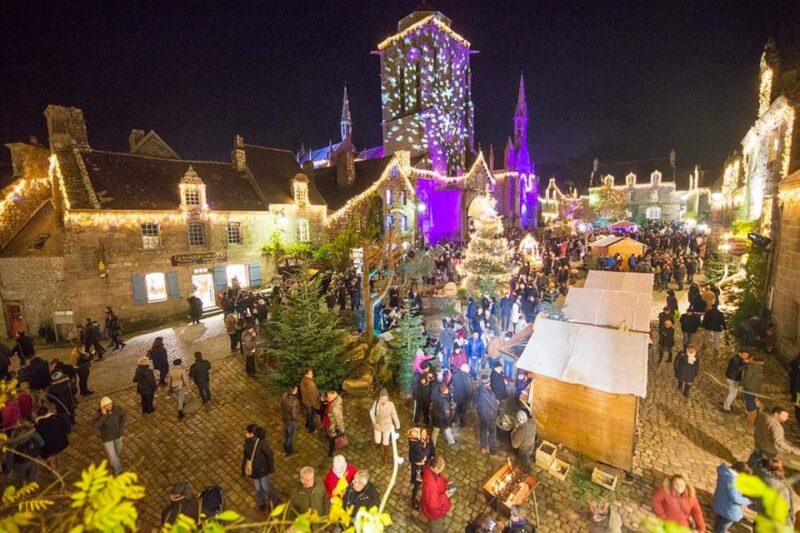 From Brest: Locronan Christmas Market and Douarmenez Tour - Itinerary