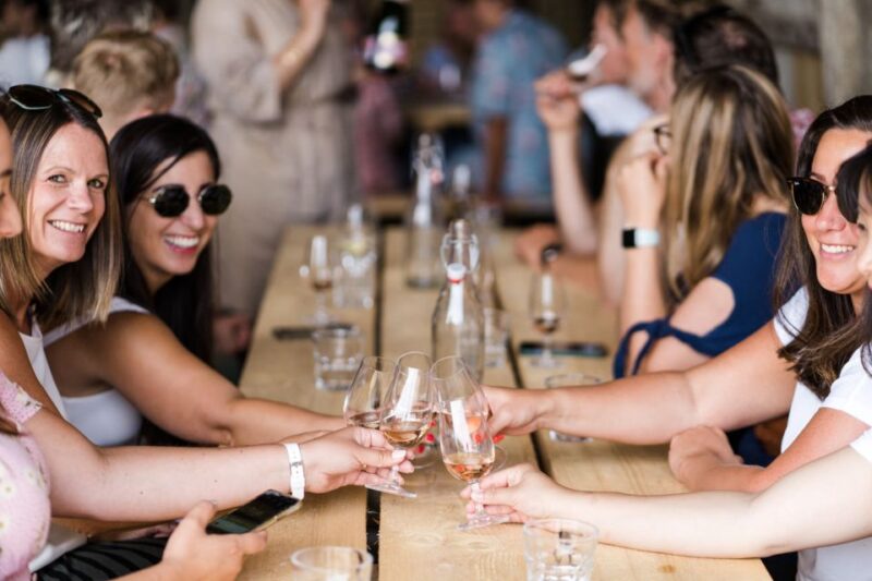 From Brighton: Sussex Wine Tour on a Vintage Bus With Lunch - Guided Vineyard Tours