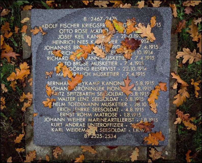 From Brussels: Flanders Fields Remembrance Full-Day Trip - Important Information