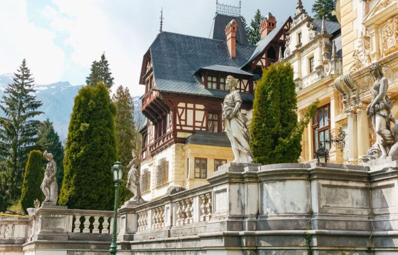 From Bucharest: Day Trip to Dracula and Peles Castle - Exploring Peles Castle