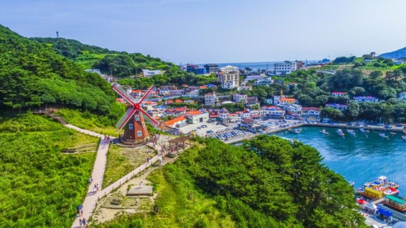 From Busan: Enchanting Oedo Botania Day Tour With Wind Hill - Geoje Panorama Cable Car