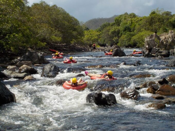 From Cairns and Northern Beaches: Rainforest River Tubing - No Experience Required