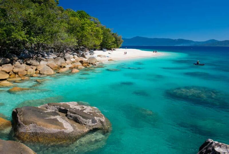 From Cairns: Moore Reef, Fitzroy Island Tour with Helicopter - The Journey Back to Cairns
