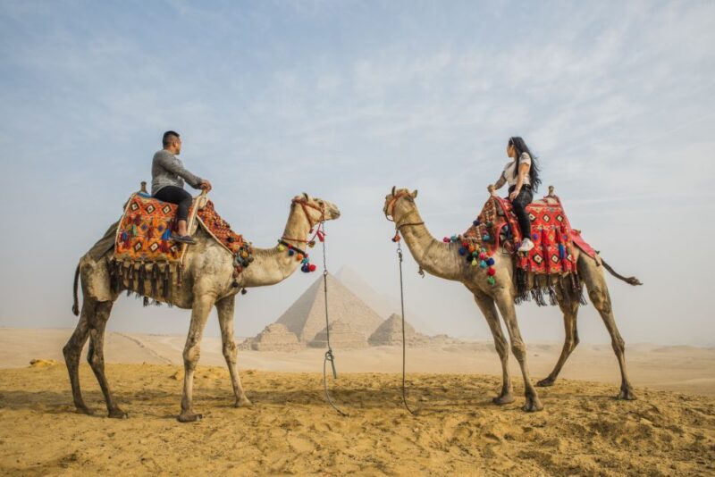From Cairo: Pyramids of Giza, Sphinx, Saqqara & Memphis Tour - Transportation and Guides