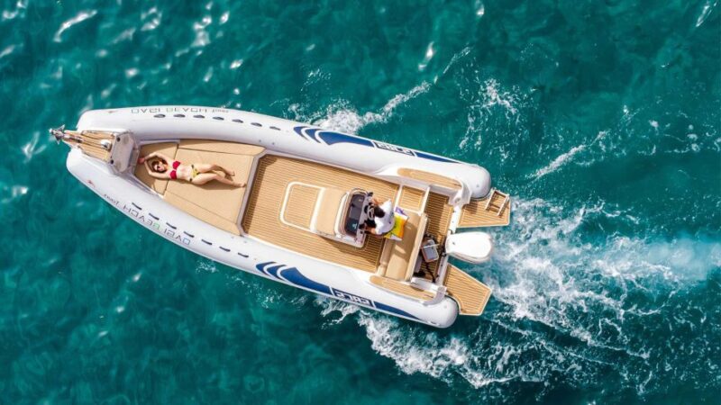 From Cala Domestica: Dinghy Sunset Aperitif in Porto Flavia - Boat and Crew Details