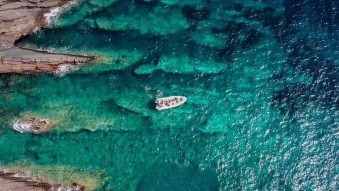 From Cala Domestica: Half-Day Dinghy Tour to Porto Flavia - Age Restrictions