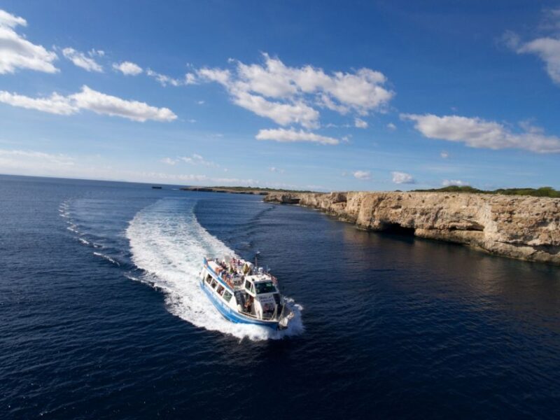 From Cala En Bosch: Galdana Shuttle Boat Return Ticket - Booking Information